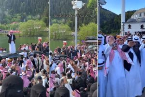Uzungöl’de bayram tatili yoğunluğu ve Arap turistlerin dans görüntüleri tartışıldı