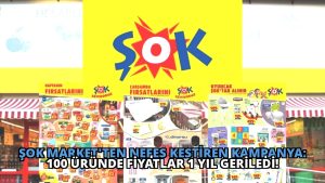 ŞOK Market’ten Nefes Kestiren Kampanya: 100 Üründe Fiyatlar 1 Yıl Geriledi!