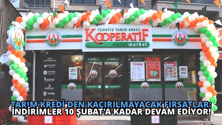 Tarım Kredi’den Kaçırılmayacak Fırsatlar: İndirimler 10 Şubat’a Kadar Devam Ediyor!