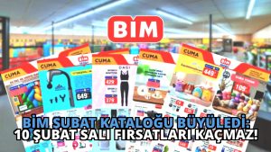 BİM Şubat Kataloğu Büyüledi: 10 Şubat Salı Fırsatları Kaçmaz!