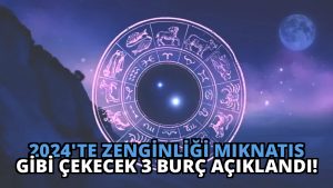 2024’te Zenginliği Mıknatıs Gibi Çekecek 3 Burç Açıklandı!