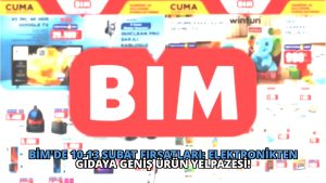 BİM’de 10-13 Şubat Fırsatları: Elektronikten Gıdaya Geniş Ürün Yelpazesi!