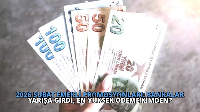 2026 Şubat Emekli Promosyonları: Bankalar Yarışa Girdi, En Yüksek Ödeme Kimden?