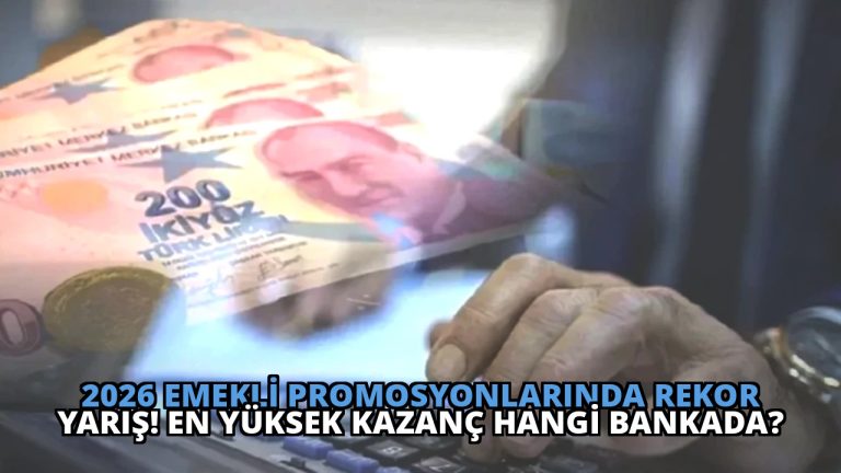 2026 Emekli Promosyonlarında Rekor Yarış! En Yüksek Kazanç Hangi Bankada?