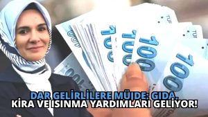Dar Gelirlilere Müjde: Gıda, Kira ve Isınma Yardımları Geliyor!