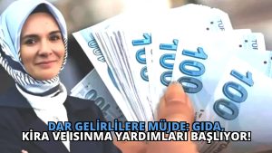 Dar Gelirlilere Müjde: Gıda, Kira ve Isınma Yardımları Başlıyor!